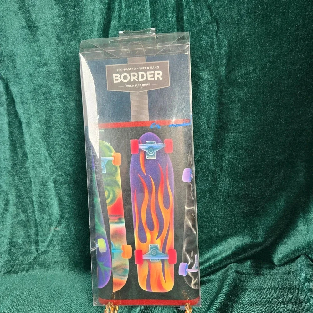 Skateboard Prepasted Wallpaper Border 8